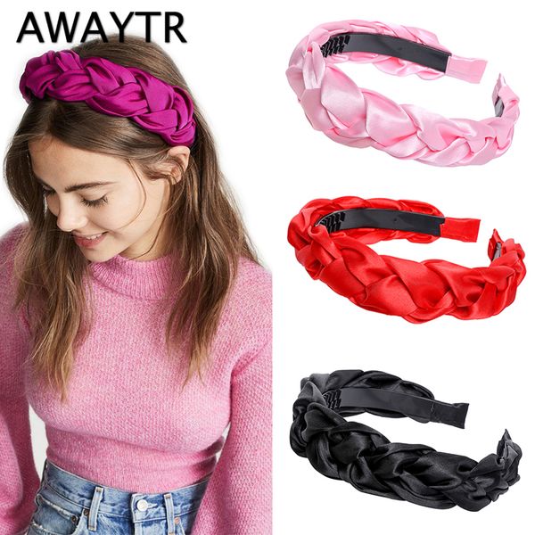 awaytr fashion wig slik/cloth solid color headband for women bezel simple hairband with teeth non-slip hair accessories
awaytr fashion wig slik/cloth solid color headband for women bezel simple hairband with teeth non-slip hair accessories