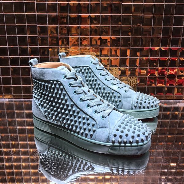 дизайн red bottom синий veau велюровый sneaker high top шнуровке обувь мужская sneaker red rubber sole серый замша мужчины плоский orlato ra, Black
дизайн red bottom синий veau велюровый sneaker high top шнуровке обувь мужская sneaker red rubber sole серый замша мужчины плоский orlato ra, Black