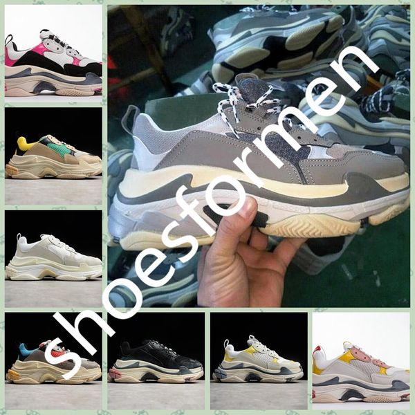 btrip1 2019 triple-s 100% men women retro boots causal shoes mens shoes of fashion boots sports sneakers womans sport 
btrip1 2019 triple-s 100% men women retro boots causal shoes mens shoes of fashion boots sports sneakers womans sport