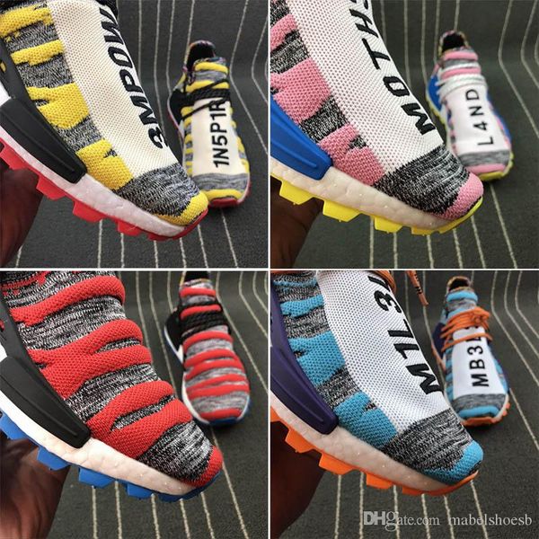 2018 Newest PW HU Holi MC Human Race Running Shoes Pharrell Williams Fashion Athletic Sport Sneakers Outdoor Trainers Skate Trails
2018 Newest PW HU Holi MC Human Race Running Shoes Pharrell Williams Fashion Athletic Sport Sneakers Outdoor Trainers Skate Trails