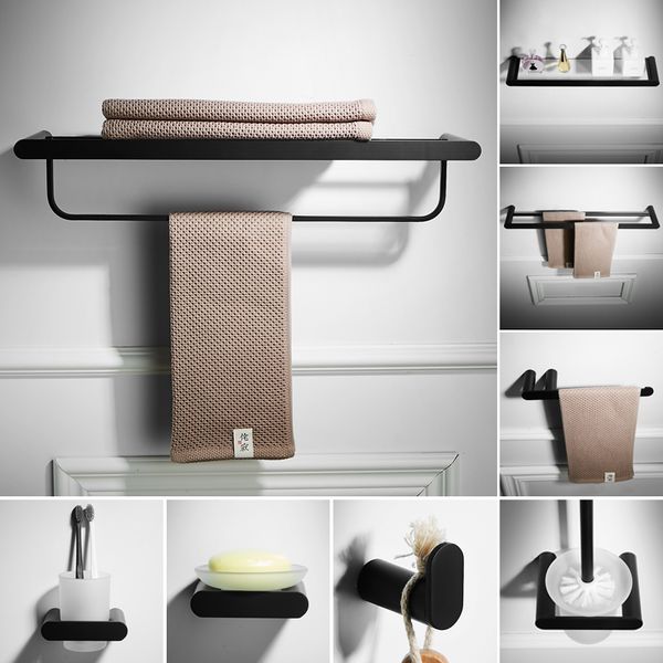 germany black towel rack 304 stainless steel bathroom storage set towel rack bathroom hardware accessories dt16
germany black towel rack 304 stainless steel bathroom storage set towel rack bathroom hardware accessories dt16