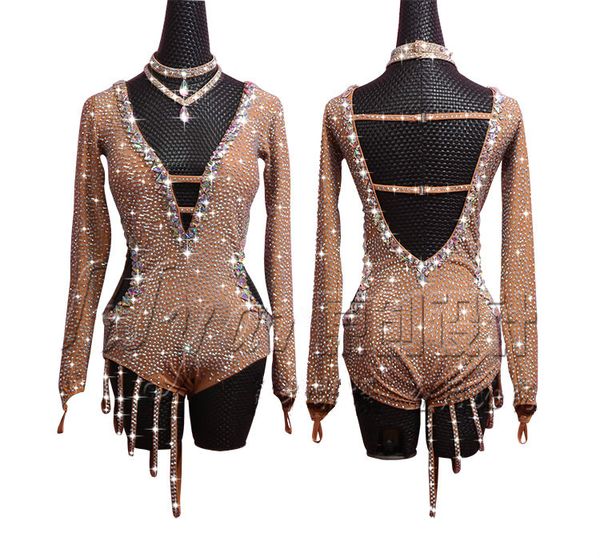 full body diamond latin dance dress women dark complexion long sleeve deep v-neck chain full drill salsa dance skirt costume, Black;red
full body diamond latin dance dress women dark complexion long sleeve deep v-neck chain full drill salsa dance skirt costume, Black;red