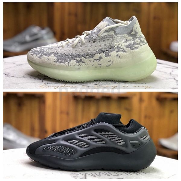 2020 kanye west 700 alvah azael white glow in the dark designer sports sneakers 380 v3 alien mist black reflective running shoes, White;red
2020 kanye west 700 alvah azael white glow in the dark designer sports sneakers 380 v3 alien mist black reflective running shoes, White;red