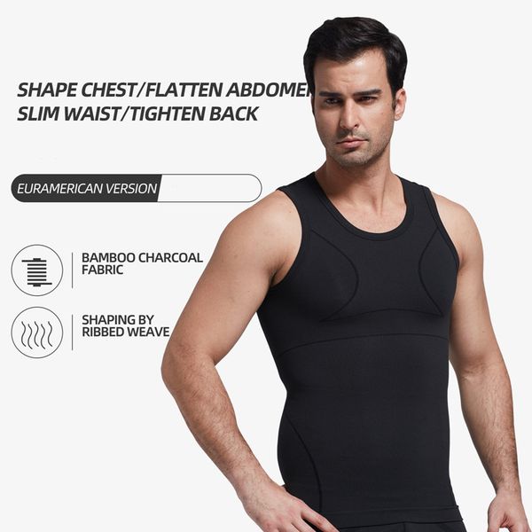 men's bamboo charcoal breast shaper vest comfortable sweat absorbent breathable bodysuit abdominal abdominal muscle vest waist, Black;gray
men's bamboo charcoal breast shaper vest comfortable sweat absorbent breathable bodysuit abdominal abdominal muscle vest waist, Black;gray