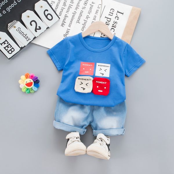 летние комплекты детской одежды мультфильм малыш девушки футболка + джинсовая короткая 2шт дети повседневная одежда для мальчиков спортивные, White
летние комплекты детской одежды мультфильм малыш девушки футболка + джинсовая короткая 2шт дети повседневная одежда для мальчиков спортивные, White