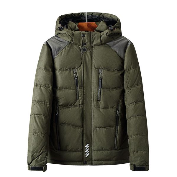 nice design hooded men duck down jacket solid brand thick windproof warm winter down coat male outerwear, Black
nice design hooded men duck down jacket solid brand thick windproof warm winter down coat male outerwear, Black