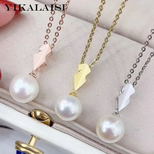 yikalaisi 925 sterling silver jewelry pearl pendants 2020 fine natural round pearl jewelry 9-10mm pendants for women wholesale
yikalaisi 925 sterling silver jewelry pearl pendants 2020 fine natural round pearl jewelry 9-10mm pendants for women wholesale