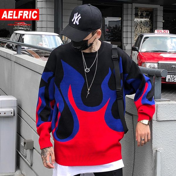 aelfric color clock knitwear mens sweater 2019 autumn harajuku streetwear fashion hip hop ripped casual cotton pullover outwear, White;black
aelfric color clock knitwear mens sweater 2019 autumn harajuku streetwear fashion hip hop ripped casual cotton pullover outwear, White;black