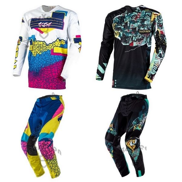 2019 new 2 colors mx mayhem savage motorcycle jersey pants gear set motocross combination driving riding motorbike racing suit, Black
2019 new 2 colors mx mayhem savage motorcycle jersey pants gear set motocross combination driving riding motorbike racing suit, Black