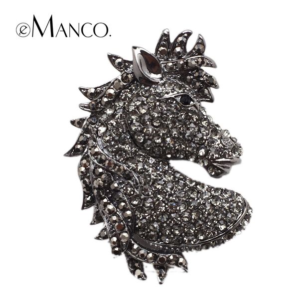 brooches for women rhinestone creative enamel pin horse brooch fashion creative brooch for women accessories bijoux, Gray
brooches for women rhinestone creative enamel pin horse brooch fashion creative brooch for women accessories bijoux, Gray