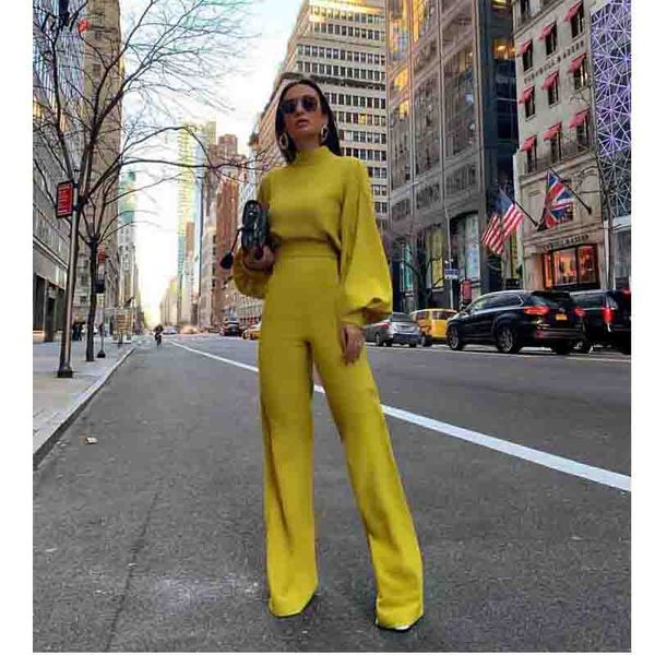 high street boot cut spring and summer new half-high collar lantern sleeves simple and elegant wind jumpsuit fashion temperam, Black;white
high street boot cut spring and summer new half-high collar lantern sleeves simple and elegant wind jumpsuit fashion temperam, Black;white