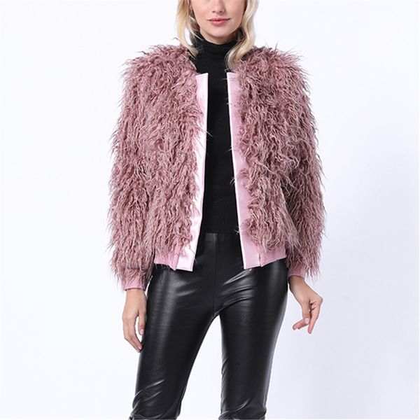 ye2019 autumn winter solid color imitated fur women coat teddy fleece women winter slim jacket mq109, Black
ye2019 autumn winter solid color imitated fur women coat teddy fleece women winter slim jacket mq109, Black