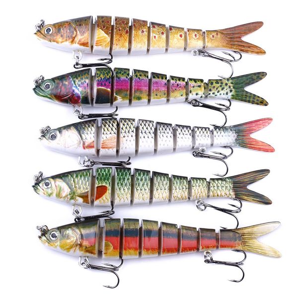 new s-shaped swimming action trout swimbaits 13.7cm 27g realistic vivid natural swimming 8 segments suspending bait
new s-shaped swimming action trout swimbaits 13.7cm 27g realistic vivid natural swimming 8 segments suspending bait