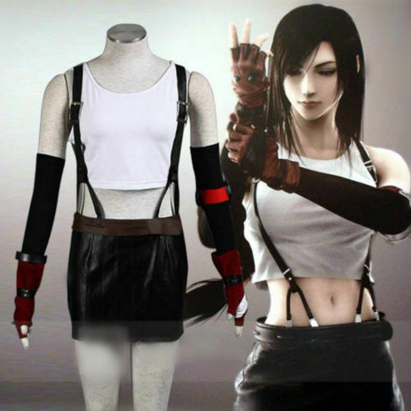 final fantasy vii адвент дети тифа локхарт косплей костюм полный комплект, Black;red
final fantasy vii адвент дети тифа локхарт косплей костюм полный комплект, Black;red
