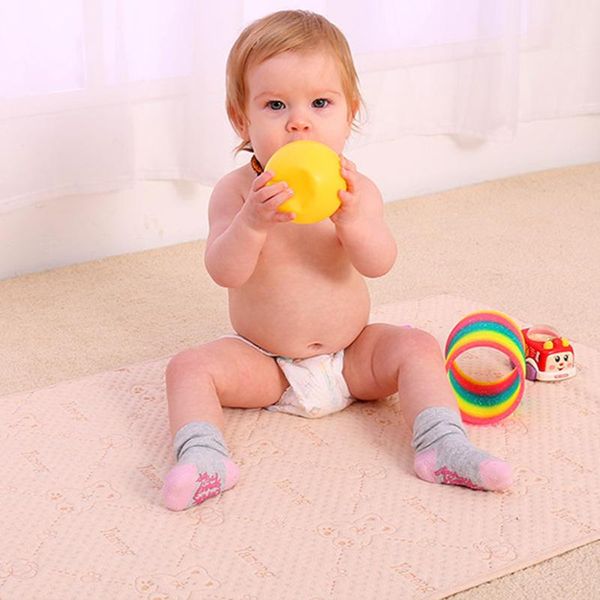 120 x 100cm colored cotton baby diaper changing pad waterproof breathable crib underpad travel pad floor mats - strip/bear
120 x 100cm colored cotton baby diaper changing pad waterproof breathable crib underpad travel pad floor mats - strip/bear