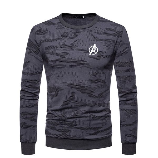 sweatshirts men autumn winter pullover mens long sleeve o-neck sweatshirts men camouflage print slim clothes, Black
sweatshirts men autumn winter pullover mens long sleeve o-neck sweatshirts men camouflage print slim clothes, Black