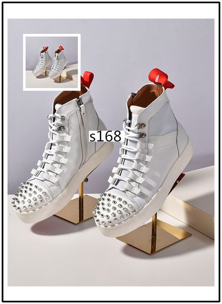 with box new krystal spike sock donna flat sneakers mens red bottoms shoes womens rivet spiky sock junior spikes flat shoes5, Black
with box new krystal spike sock donna flat sneakers mens red bottoms shoes womens rivet spiky sock junior spikes flat shoes5, Black