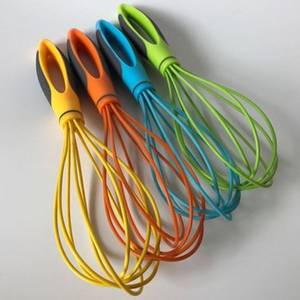 new style silicone egg beaters kitchen tools hand egg mixer cooking foamer wisk cook blender silicone + pp comfortable handle
new style silicone egg beaters kitchen tools hand egg mixer cooking foamer wisk cook blender silicone + pp comfortable handle