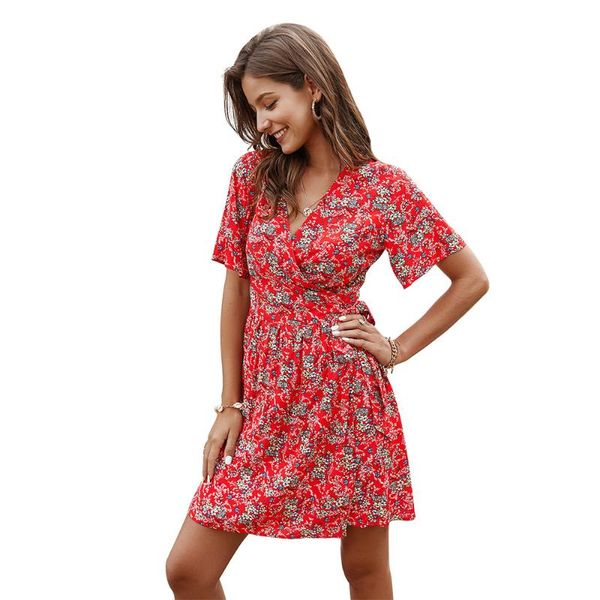 party dresses 2021 spring summer fashion ladies short-sleeved floral dress women's v-neck high waist sashes slimming sweet, White;black
party dresses 2021 spring summer fashion ladies short-sleeved floral dress women's v-neck high waist sashes slimming sweet, White;black
