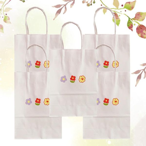 5pcs eco-friendly handbags portable tote bags colorful flower pattern storage pouches packaging bags
5pcs eco-friendly handbags portable tote bags colorful flower pattern storage pouches packaging bags