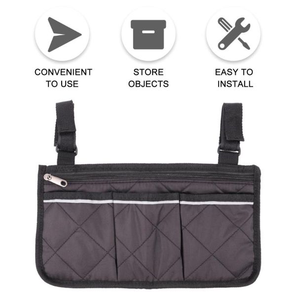 1pc wheelchair side storage bag storage pouch seat side container organizer multi-pockets pouch for wheelchair use (black
1pc wheelchair side storage bag storage pouch seat side container organizer multi-pockets pouch for wheelchair use (black