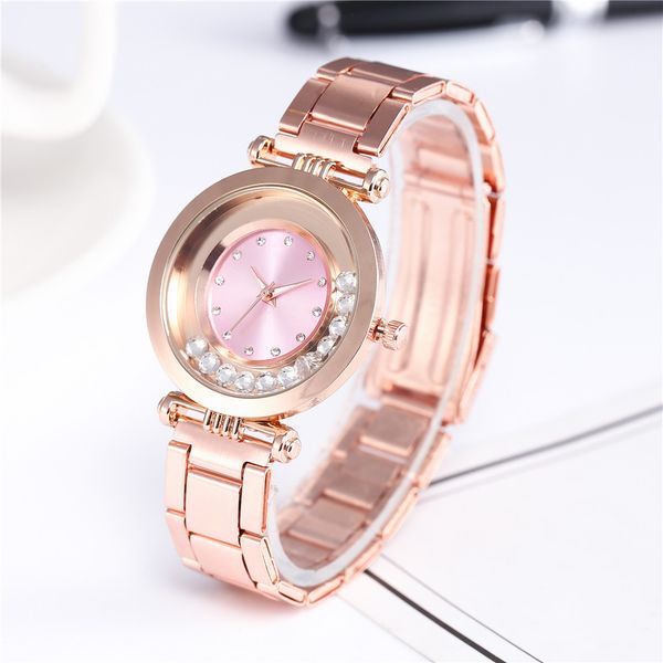 luxury women watches flow beads dot dial ladies quartz wristwatch alloy strap fashion gift clock dress relojes para mujer 2019, Slivery;brown
luxury women watches flow beads dot dial ladies quartz wristwatch alloy strap fashion gift clock dress relojes para mujer 2019, Slivery;brown