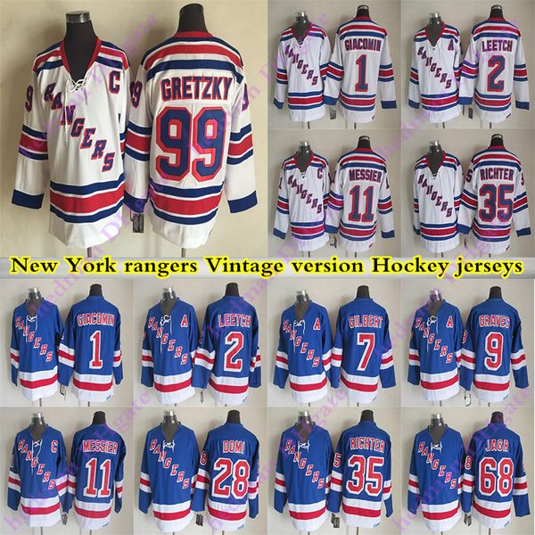 new york rangers ccm vintage jerseys 99 gretzky 68 jagr 9 graves 35 richter 11 messier 7 gilbert 2 leetch giacomin hockey jersey, Black;red
new york rangers ccm vintage jerseys 99 gretzky 68 jagr 9 graves 35 richter 11 messier 7 gilbert 2 leetch giacomin hockey jersey, Black;red