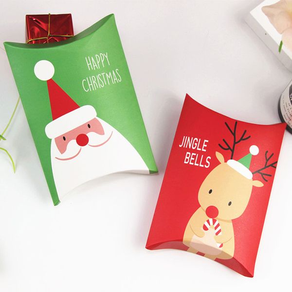 50 pieces/lot) diy merry christmas pillow candy box bag cartoon snowman elk red christmas decor kids gift cookie boxes b066
50 pieces/lot) diy merry christmas pillow candy box bag cartoon snowman elk red christmas decor kids gift cookie boxes b066