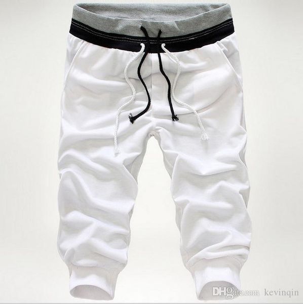 new 2019 brand outdoor sport men's summer joggers basketball sports slacks leg cotton elastic harem pants men 3 4 capris pants, Black
new 2019 brand outdoor sport men's summer joggers basketball sports slacks leg cotton elastic harem pants men 3 4 capris pants, Black