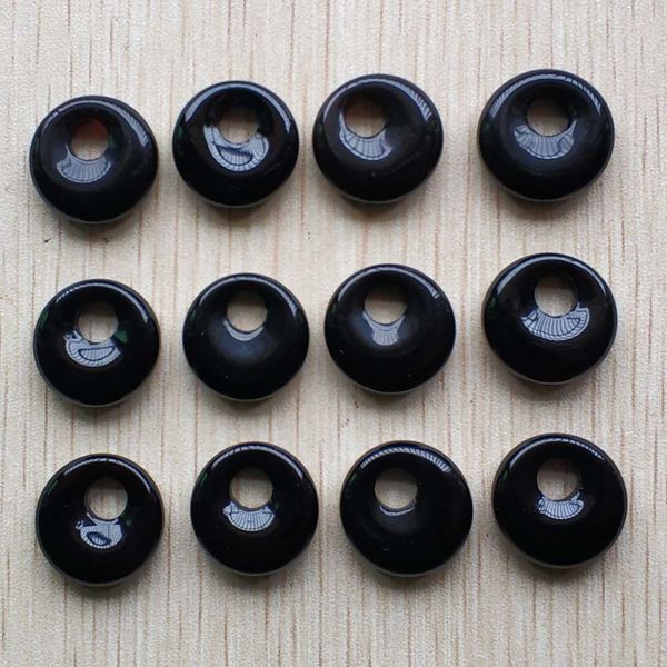 new natural black onyx gogo donut charms pendants beads 18mm for jewelry making wholesale 12pcs/lot free, Silver
new natural black onyx gogo donut charms pendants beads 18mm for jewelry making wholesale 12pcs/lot free, Silver