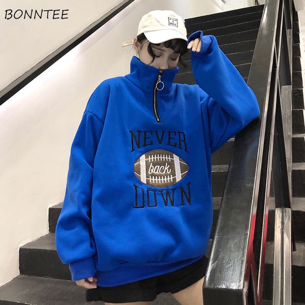 hoodies women trendy embroidery loose leisure thicker long sleeve sweatshirts womens harajuku chic plus velvet warm pullovers, Black
hoodies women trendy embroidery loose leisure thicker long sleeve sweatshirts womens harajuku chic plus velvet warm pullovers, Black