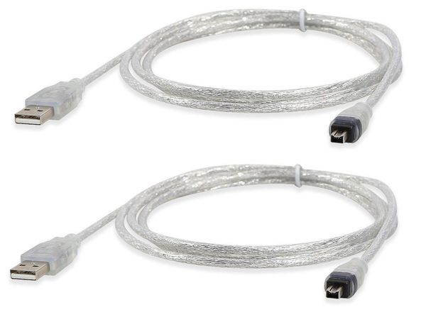 USB to Firewire IEEE 1394 4 Pin iLink адаптер кабель для передачи данных 5 футов 1,5 м прозрачный и черный
USB to Firewire IEEE 1394 4 Pin iLink адаптер кабель для передачи данных 5 футов 1,5 м прозрачный и черный
