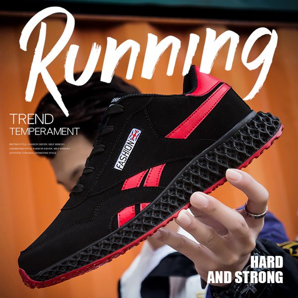 men fashion casual shoes comfortable breathable low sneakers brand light non-slip flats soft bottom damping man shoes, Black
men fashion casual shoes comfortable breathable low sneakers brand light non-slip flats soft bottom damping man shoes, Black