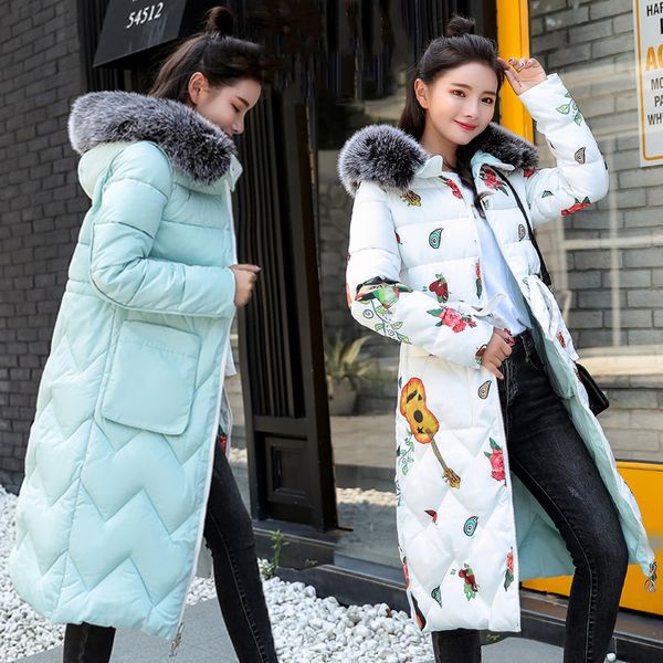 new winter collection of jacket 2018 stylish windproof female print coat 2018 women's quilted coat jackets long warm parkas, Black
new winter collection of jacket 2018 stylish windproof female print coat 2018 women's quilted coat jackets long warm parkas, Black