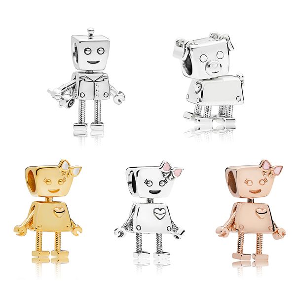 2019 fashion new 925 sterling silver big heart personality robot suitable for popular charm diy bracelet original ladies jewelry
2019 fashion new 925 sterling silver big heart personality robot suitable for popular charm diy bracelet original ladies jewelry