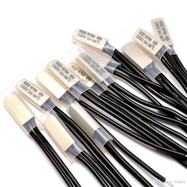 temperature control switch ksd9700 100 degree normally closed thermal protector 5a 250v
temperature control switch ksd9700 100 degree normally closed thermal protector 5a 250v