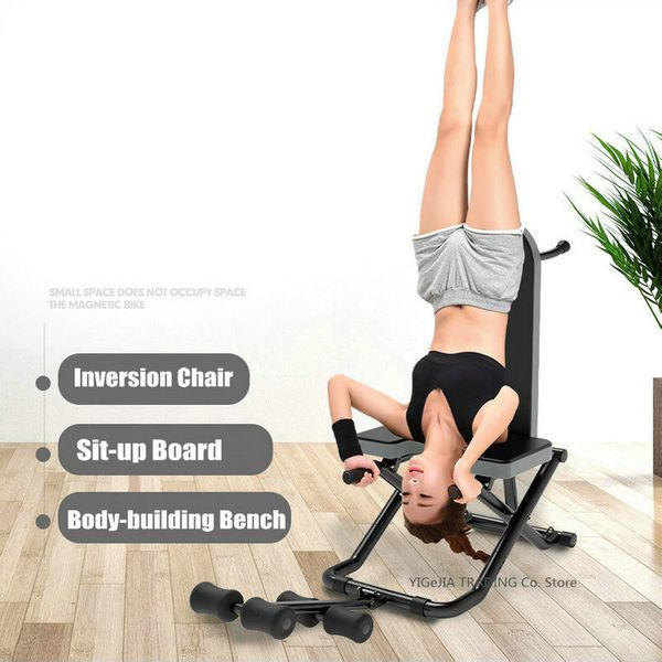 home fitness equipment dumbbell bench inverted machine, multifunctional inversion chair sit-up board body-building chair
home fitness equipment dumbbell bench inverted machine, multifunctional inversion chair sit-up board body-building chair