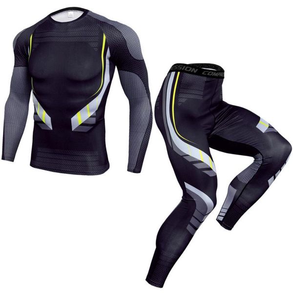 tracksuit 2 pcs/set men's tracksuit compression sports wear for men gym fitness clothes running jogging suits exercise workout, Black;blue
tracksuit 2 pcs/set men's tracksuit compression sports wear for men gym fitness clothes running jogging suits exercise workout, Black;blue