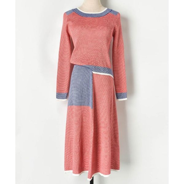 women knit sweater midi skirt two piece sets o-neck thick pullover elastic waist skirt casual sweater suit, White
women knit sweater midi skirt two piece sets o-neck thick pullover elastic waist skirt casual sweater suit, White