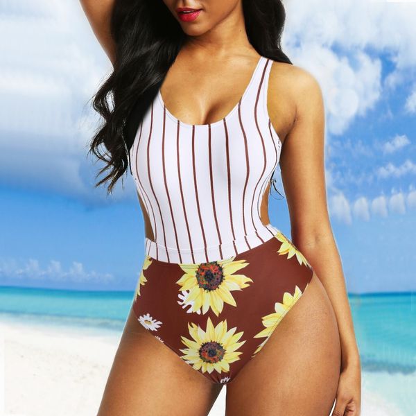 one-piece 2020 sunflower printing high waist women one-piece swimsuit swimsuit 2020 sunflower printing high waist women, White;black
one-piece 2020 sunflower printing high waist women one-piece swimsuit swimsuit 2020 sunflower printing high waist women, White;black
