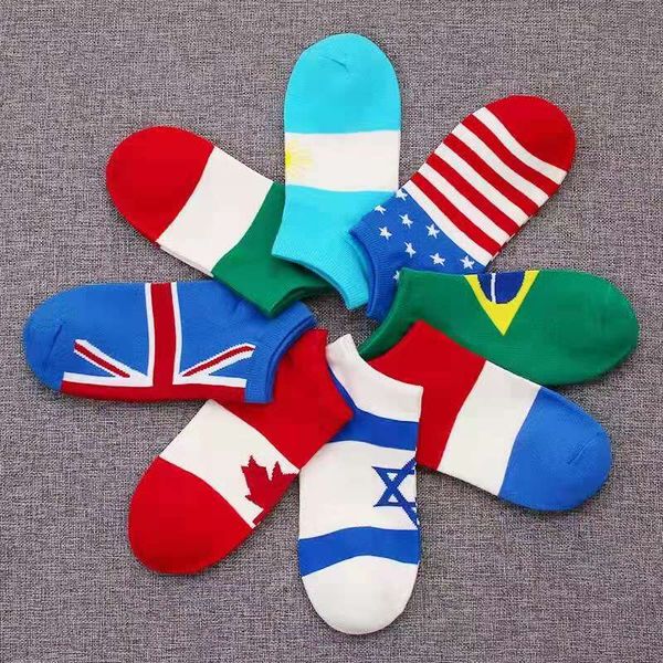 world flags socks men women designer flag of the us uk ca gb jp fr ir dk slipper socks cotton casual world cup national day gifts eur 39-43, Black
world flags socks men women designer flag of the us uk ca gb jp fr ir dk slipper socks cotton casual world cup national day gifts eur 39-43, Black