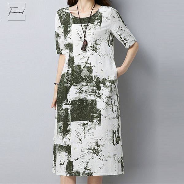 linen dresses 3 colors fashion short sleeve loose plus size women cotton casual print beach summer dresses vestidos femme zy237, Black;gray
linen dresses 3 colors fashion short sleeve loose plus size women cotton casual print beach summer dresses vestidos femme zy237, Black;gray