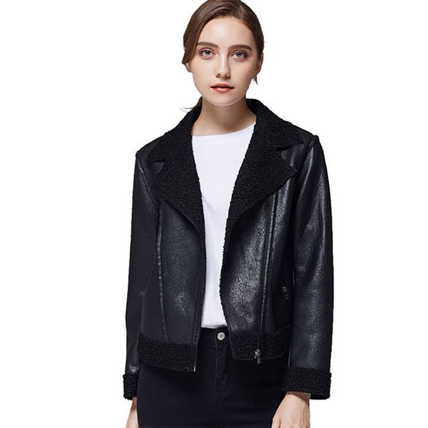 leather coat women plus size pu casual turn-down collar long sleeve motorcycle coat zipper fashion black female plus size
leather coat women plus size pu casual turn-down collar long sleeve motorcycle coat zipper fashion black female plus size