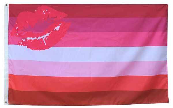 factory direct supply hanging 100% polyester 90*150cm pride lgbt rainbow homosexual lipstick kiss lip lesbian flag
factory direct supply hanging 100% polyester 90*150cm pride lgbt rainbow homosexual lipstick kiss lip lesbian flag
