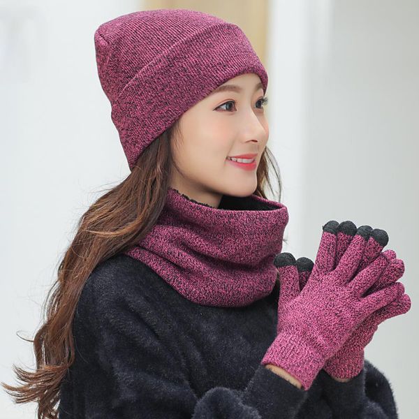 women winter hats scarves gloves set fashion knitted plus velvet hat scarf kit for male female 3 pieces/set beanies scarf glove, Blue;gray
women winter hats scarves gloves set fashion knitted plus velvet hat scarf kit for male female 3 pieces/set beanies scarf glove, Blue;gray