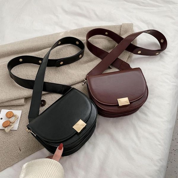 retro pu leather crossbody bags women solid color shoulder messenger handbags ladies small shopping purse #40
retro pu leather crossbody bags women solid color shoulder messenger handbags ladies small shopping purse #40