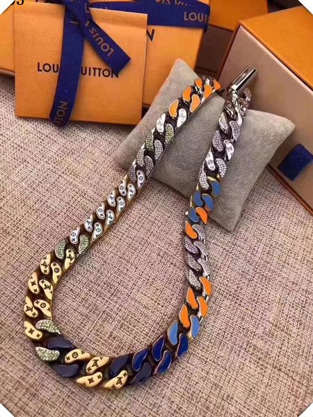 fashion design jewelry titanium steel high-quality cuban link necklace men punk crystal diamond inlay letter chain gift box 013, Silver
fashion design jewelry titanium steel high-quality cuban link necklace men punk crystal diamond inlay letter chain gift box 013, Silver