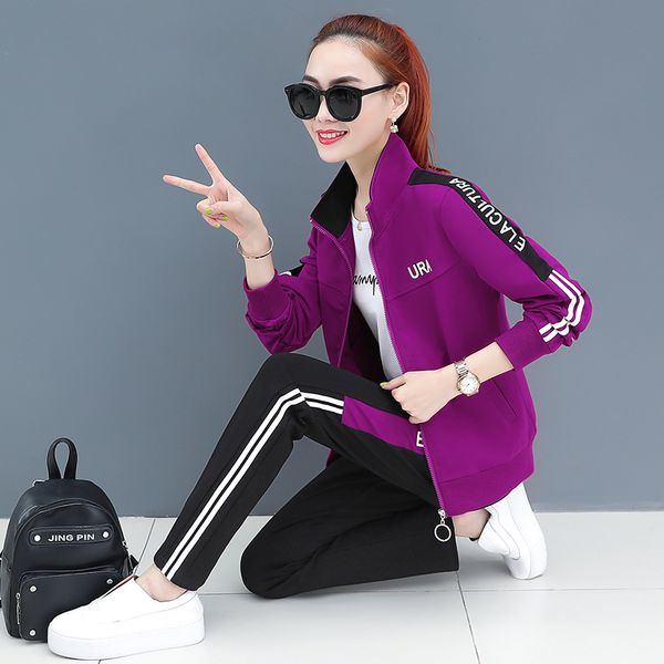 запуск sportsuits женщины 3 шт наборы 1952 весна осень новый женский прибытие exercise одежда с длинным рукавом спортивные куртки + футболка, Gray
запуск sportsuits женщины 3 шт наборы 1952 весна осень новый женский прибытие exercise одежда с длинным рукавом спортивные куртки + футболка, Gray
