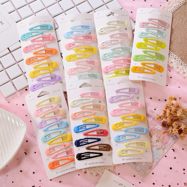 10 children macaron cute color hair clip head accessories water drop clip hair accessories baby cute gift, Slivery;white
10 children macaron cute color hair clip head accessories water drop clip hair accessories baby cute gift, Slivery;white