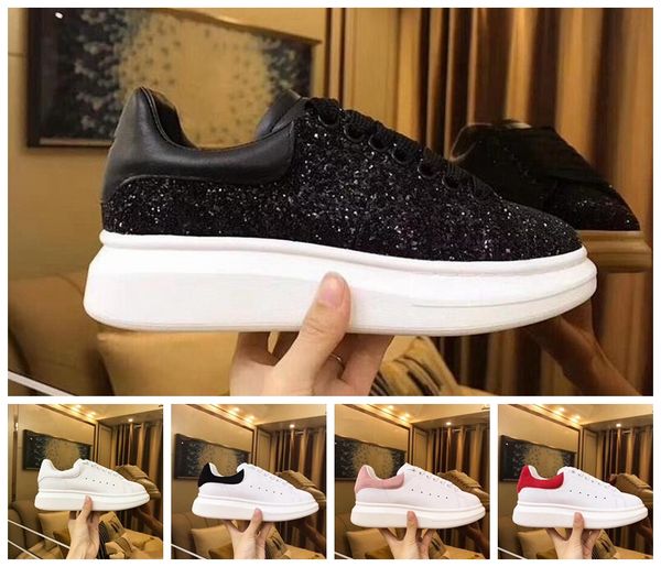 Alexander Mcqueen 2019 Бархатная черная мужская женская обувь Chaussures Красивая платформа Пов
Alexander Mcqueen 2019 Бархатная черная мужская женская обувь Chaussures Красивая платформа Пов
